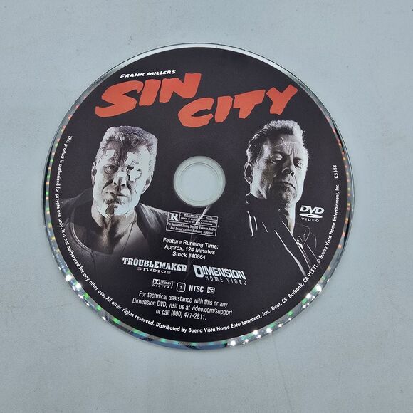 Sin City On DVD Used Good Condition - Picture 3 of 5
